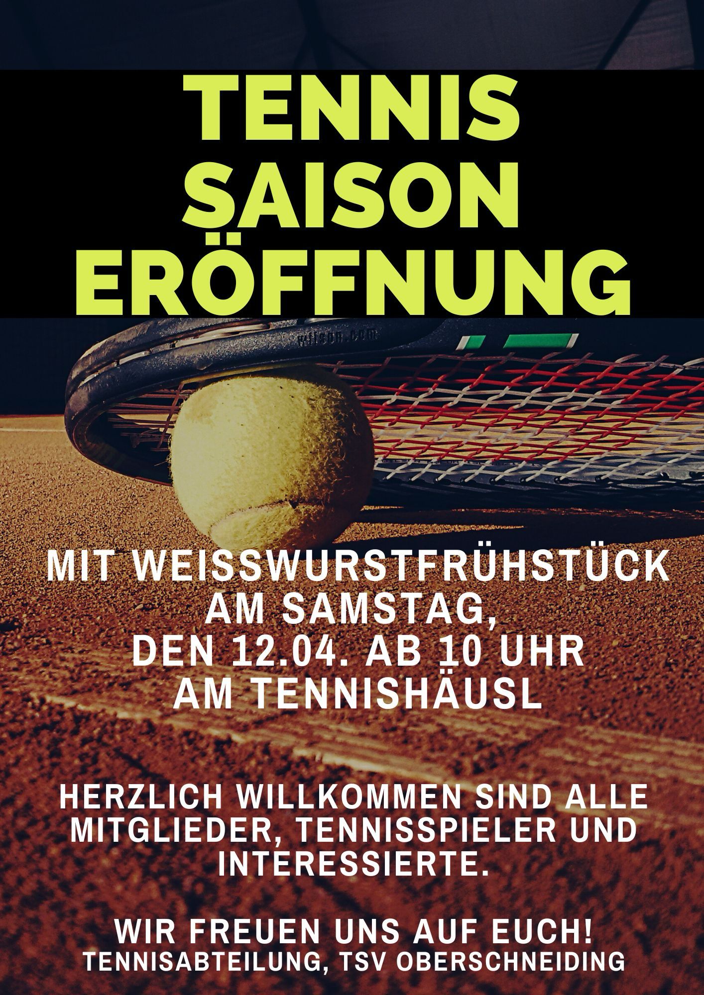 Tennis Saison Eroffnung